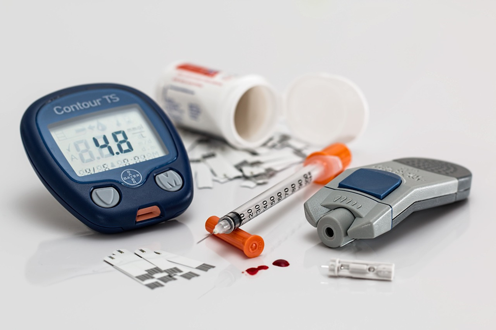 Diabetes and Blood Pressure Monitoring Device-